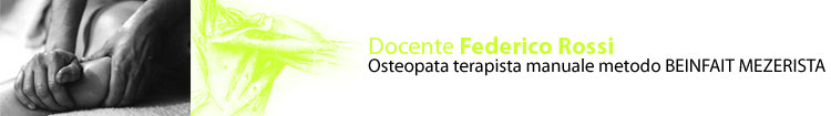 corso terapia manuale osteopatica -Docente Federico Rossi